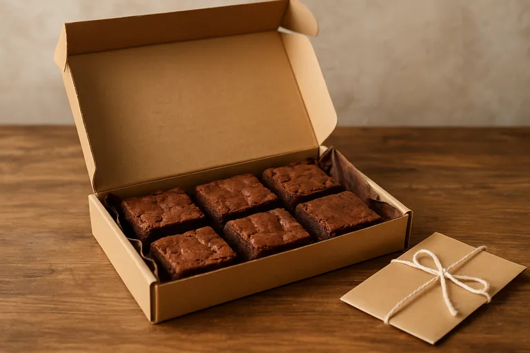 Brownies door de brievenbus: het perfecte cadeau voor elke gelegenheid
